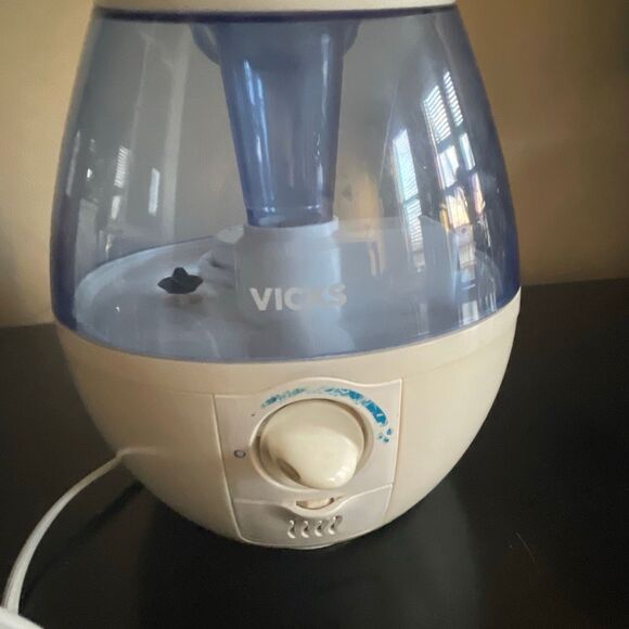 Vick’s mini humidifier 0.5 gallon filter free cool mist ultra quiet tested works - Picture 3 of 11